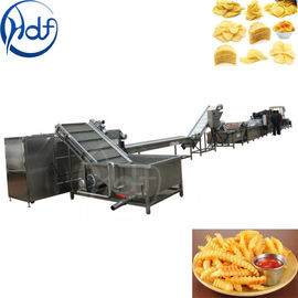 Batatas fritas congeladas do alimento de petisco que fazem a máquina multifuncional