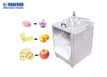Linha de processamento automática máquina das frutas e legumes de corte das microplaquetas de batata de 1.5KW