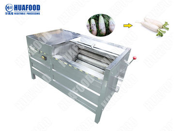 máquina de lavar abrasiva da cenoura da máquina de casca da batata elétrica vegetal da máquina de lavar 700kg/H