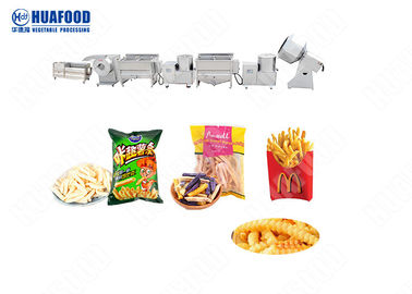 Microplaquetas de batata automáticas multifuncionais que fazem o fabricante das batatas fritas da máquina