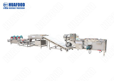 Linha de processamento lavada 300 das frutas e legumes - fábrica de tratamento da manga da pequena escala da capacidade 2000kg/H