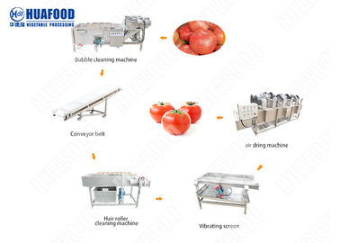Frutas e legumes que processam o equipamento de processamento vegetal do tomate da unidade de processamento da maquinaria
