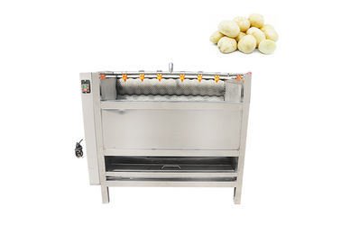 Máquina de lavar vegetal da batata 1000kg/h de Peeler da cenoura do fruto