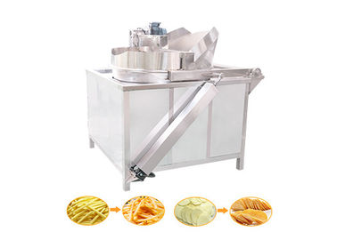 Máquina semi automática congelada da frigideira das batatas fritas 250kg/H