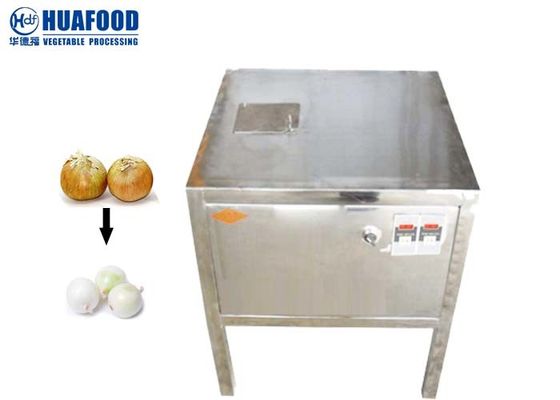 máquina de casca automática completa da cebola de Peeler da cebola da máquina de lavar 1pcs/6s vegetal