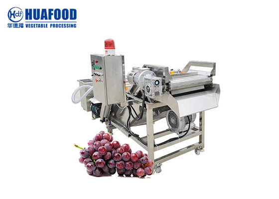 máquina de processamento vegetal da uva da máquina de lavar 500kg/hr em passas