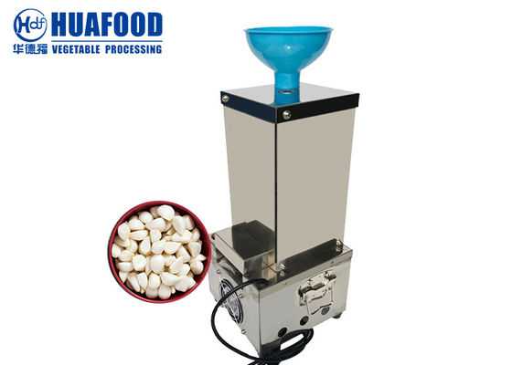 Alho automático Peeler das máquinas automáticas de aço inoxidável da transformação de produtos alimentares SUS304