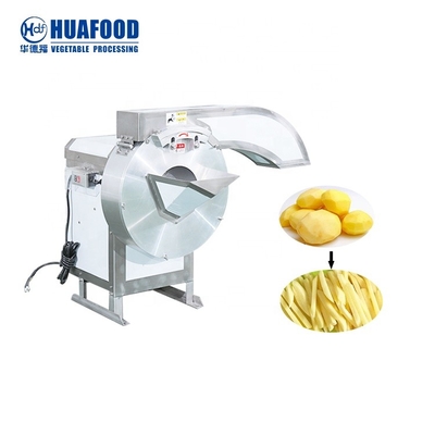 Máquina de corte vegetal Multifunction do SUS para batatas fritas da batata