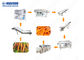Tipo máquina da escova da maquinaria do processamento de batata da eficiência elevada da limpeza da cenoura