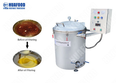 Máquina automática de aço inoxidável do filtro de óleo do alimento do frango frito da máquina da frigideira 304
