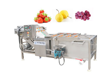 Vegetal da máquina de lavar da bolha SUS304 e para frutificar máquina da limpeza do alimento 500kg/H