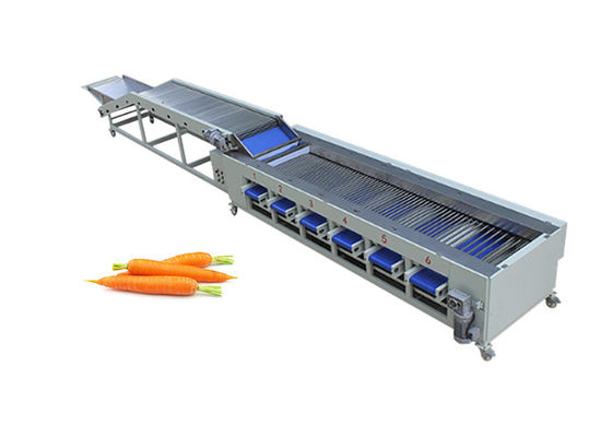 a transformação de produtos alimentares automática de 1100mm faz à máquina 3 t/h para a cenoura do pepino