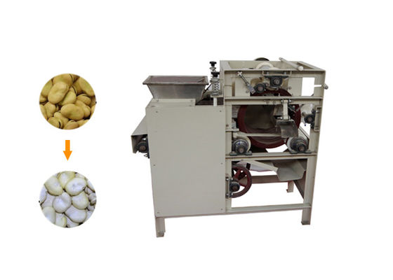 a transformação de produtos alimentares 150kg/H automática faz à máquina a máquina de casca molhada do amendoim do caju da maneira