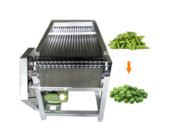Feijões de soja verdes Shell Removing Machine de Pea Sheller Shelling Machine Edamame