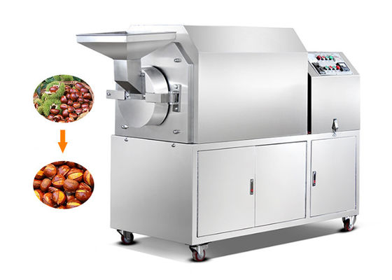 Cacau Bean Peanut Roaster Machine da repreensão do trigo