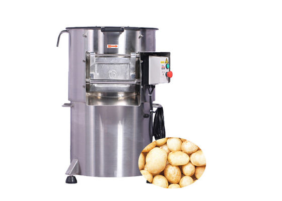 máquina vegetal Peeler elétrico da batata da máquina de lavar 500kg/h da lavagem e de descascamento