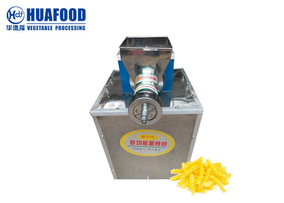 macarronete do cereal da extrusora dos espaguetes do macarronete do amido de batata 30kg/h que faz a máquina