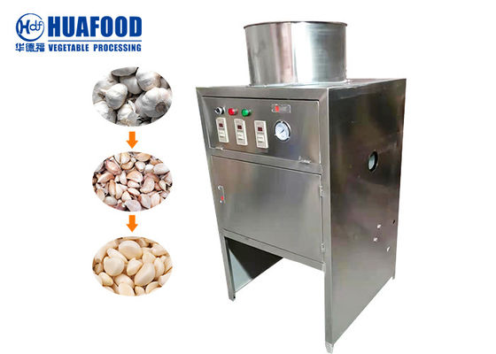 máquina de Peeler do alho da máquina de casca do alho 30kg/H de aço inoxidável