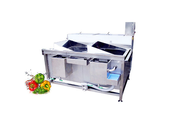 Máquina de lavar vegetal automática material do fruto SS304