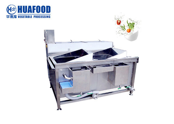 Máquina de lavar vegetal automática material do fruto SS304