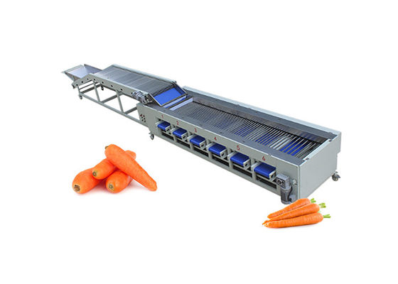 máquina de classificação elétrica da cenoura do tomate da máquina de classificação da cenoura 3t/H
