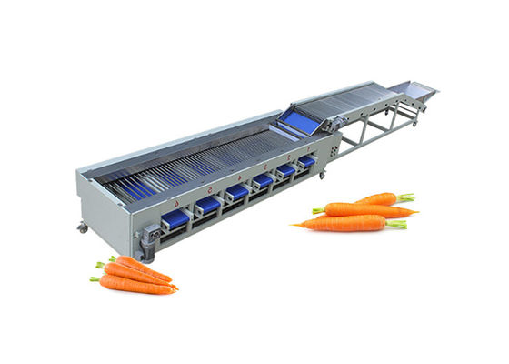 máquina de classificação elétrica da cenoura do tomate da máquina de classificação da cenoura 3t/H