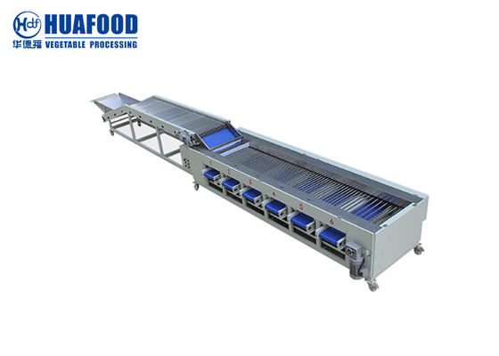 máquina de classificação elétrica 220V da cenoura do tomate 3t/H 1.85KW