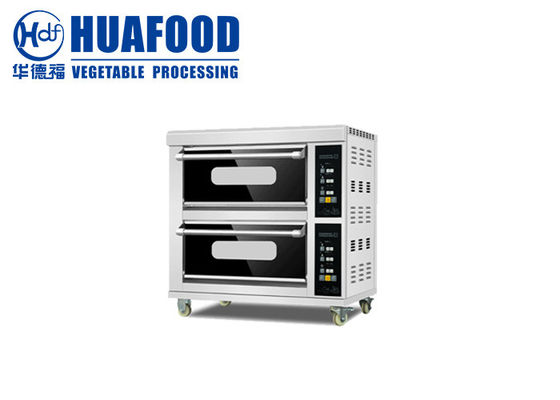 A transformação de produtos alimentares automática comercial faz à máquina o forno de padaria elétrico da pizza do gás